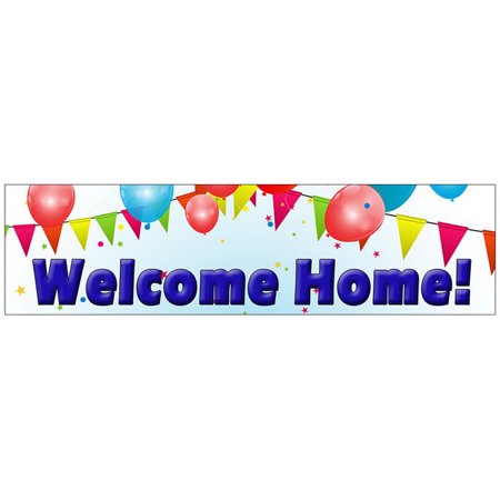 Partypro TQP-9657 Welcome Home Pennants to Go Banner