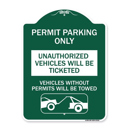 Permit Parking Unauthorized Vehicles Ticketed Vehicles W/o Permits W Alum, 18