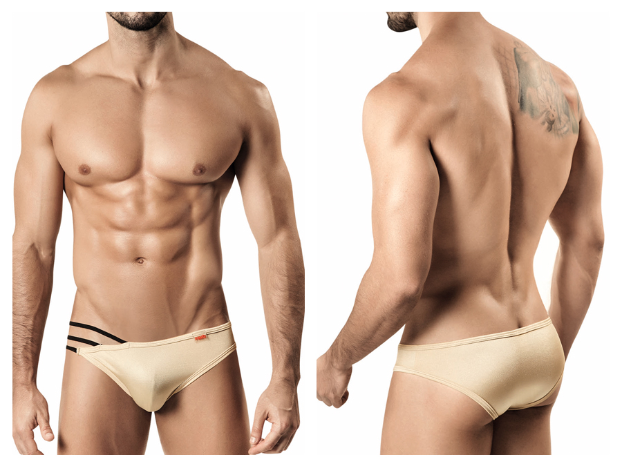 Pikante Mens 2015-1 PIK 8654 Agatha Brief Gold - Small