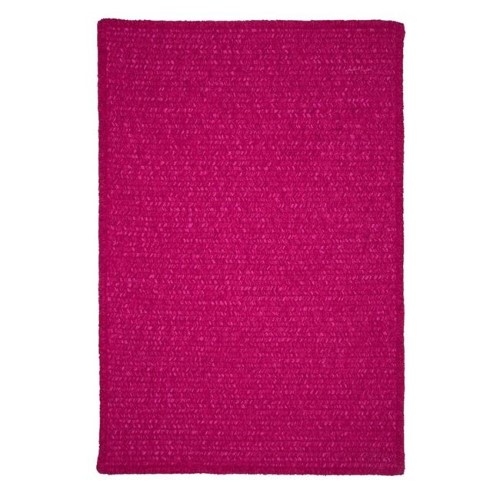 Colonial Mills M930SAMPLES Simple Chenille Rug, Magenta