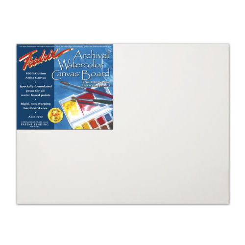 Tara/fredrix 3443 Pro Series Archival Watercolor Canvas Boards 12X16 - All