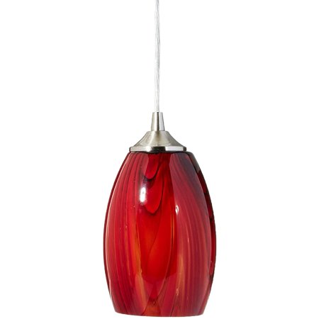 31610/1 Ceiling-Pendant-fixtures, 10 X 5 X 5, Red