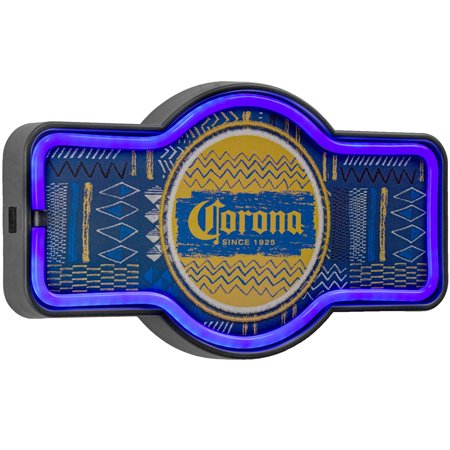American Art Decor Corona Beer LED Neon Light Sign Wall Decor   Multi-color - 9.5  H X 17  L X 1.5  D