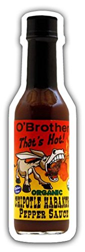 O' Brothers, Hot Sauce Chipotle Habanero Pepper Sauce, 5 Oz