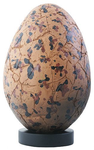 9021 Brown Dragon Egg Fossil - 3.25 X 5.25 DIA in.