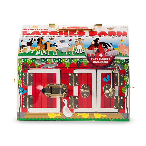 Melissa & Doug 2564 Latches Barn Toy Set