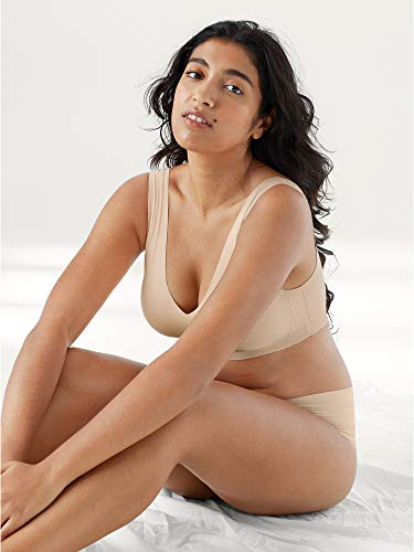 True & Co. True Body Lift V-Neck Bralette, Size Medium in Dulce at Nordstrom thumbnail