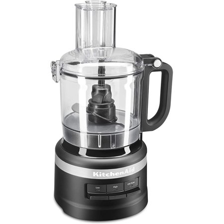KitchenAid KFP0718BM Food Processor, 7 Cup, Matte Black
