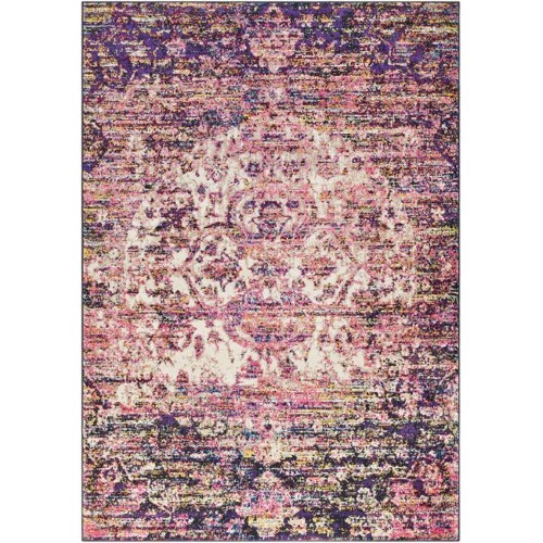Surya Alchemy ACE-2313 Vintage Floral Medallion Indoor Area Rug