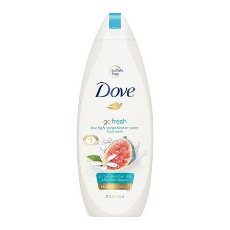 Dove Go Fresh Blue Fig and Orange Blossom Scent Restore Body Wash  24 Oz