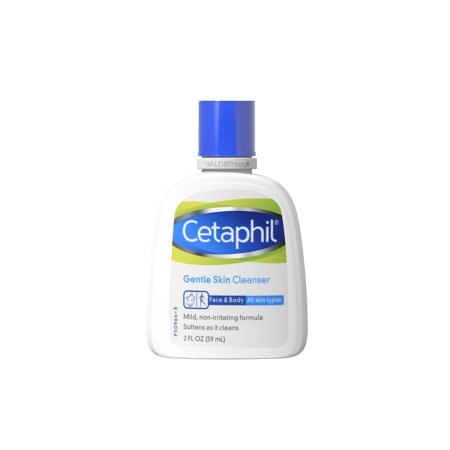 Cetaphil Gentle Skin Cleanser  Hydrating Face Wash & Body Wash  Ideal for Sensitive  Dry Skin  Fragrance-Free  Dermatologist Recommended  2 Fl Oz