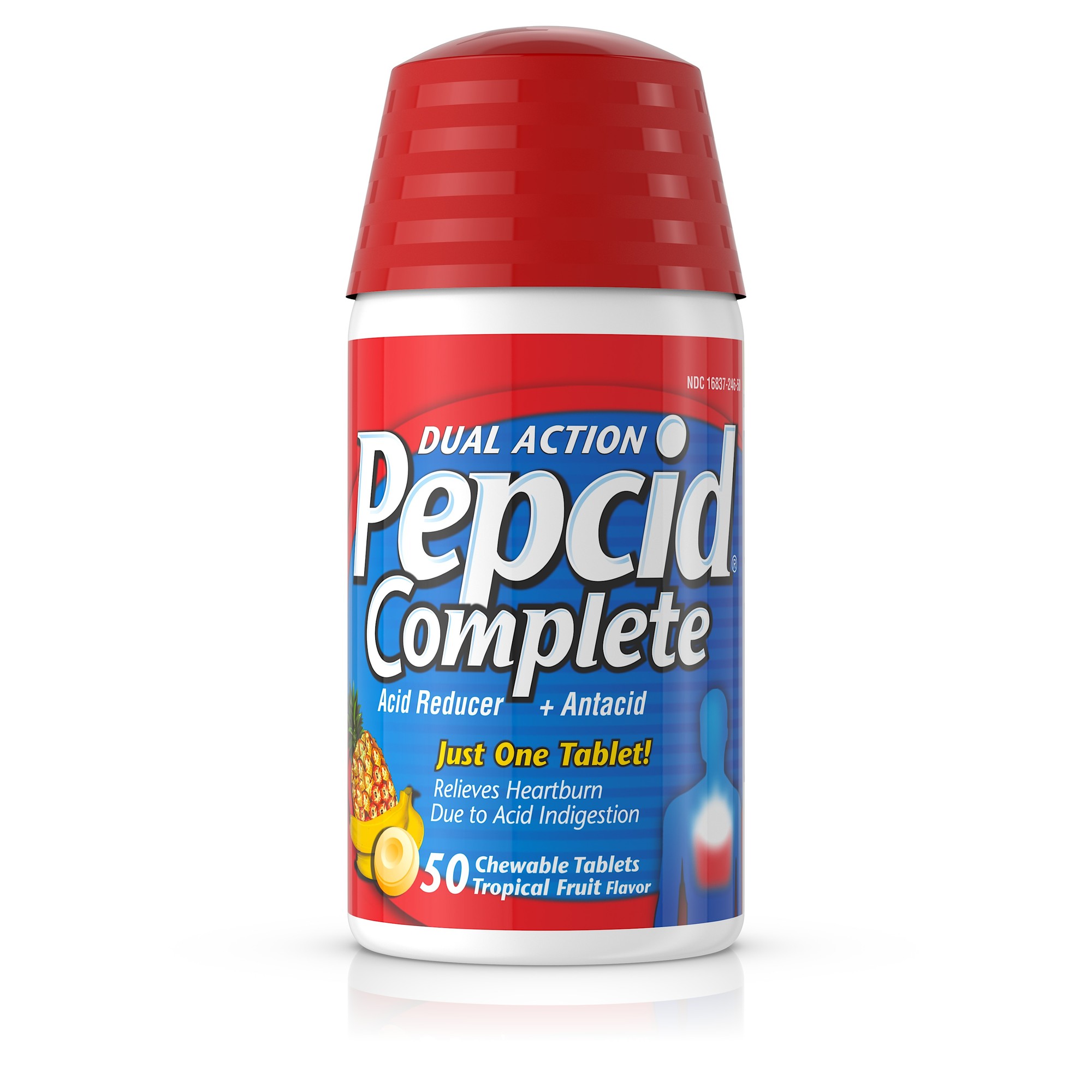 Pepcid - Complete Tropical Fruit 50Ct