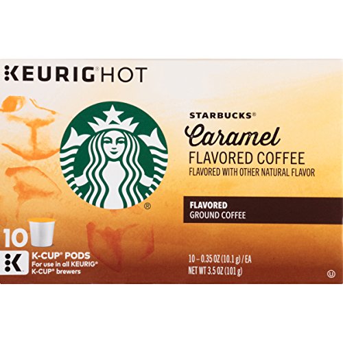 Starbucks Caramel Light Roast Keurig K-Cup Coffee Pods - 10ct