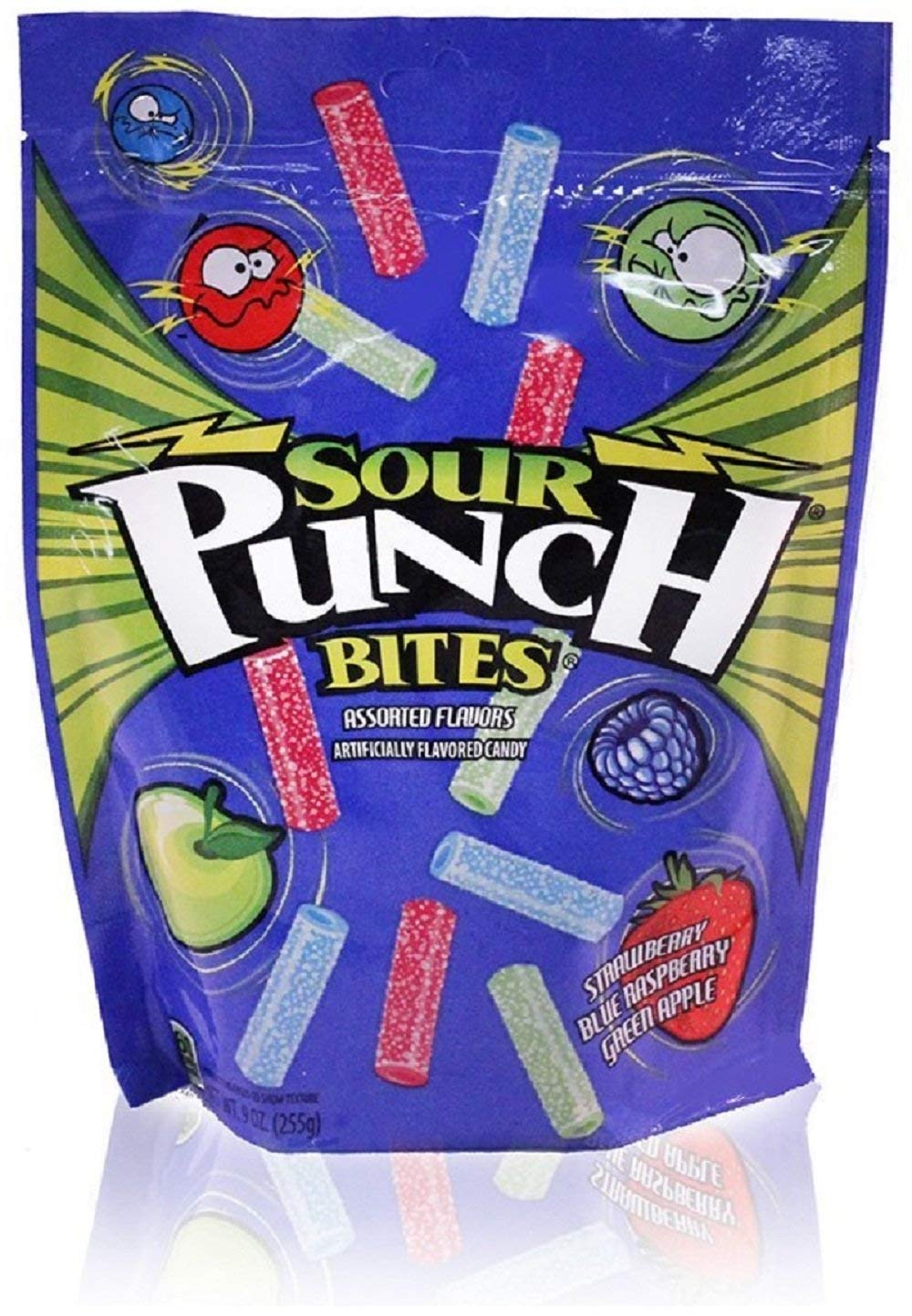 Sour Punch Assorted Flavor Bites Candy - 9oz