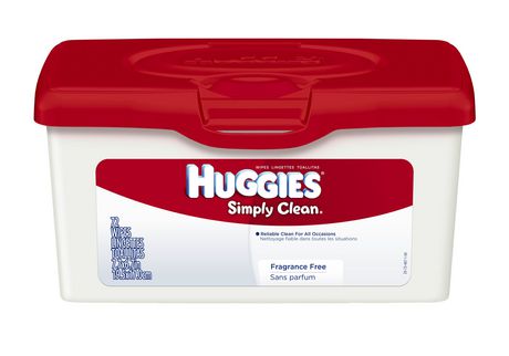 Huggies Simply Clean Fresh Scented Wipes - 72 CT