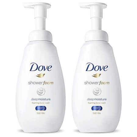 Instant Foaming Body Wash for Soft, Smooth Skin Deep Moisture Cleanser That Effectively Washes Away Bacteria While Nourishing Your Skin 13.5 Oz, Pack 