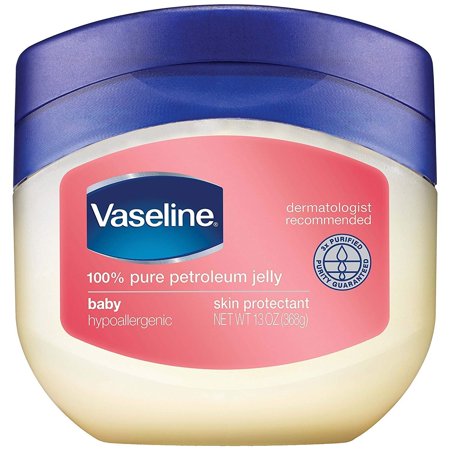 Vaseline 100% Pure Petroleum Jelly  Baby Hypoallergenic Skin Protectant 13 Oz