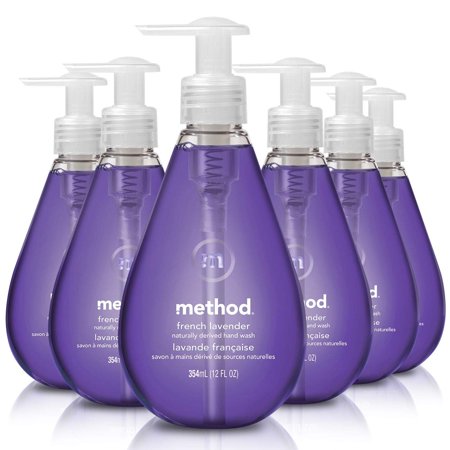 Method Gel Hand Soap  French Lavender  12 Fl Oz (Pack of 6)