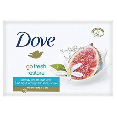 Dove Go Fresh Restore Beauty Bar Soap 3.5 Oz / 100 Gr (Pack of 12 Bars)