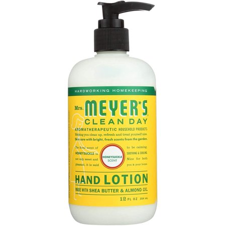 Mrs.Meyers Clean Day Hand Lotion - Honeysuckle - Case of 6-12 Fl Oz  Pack of 6