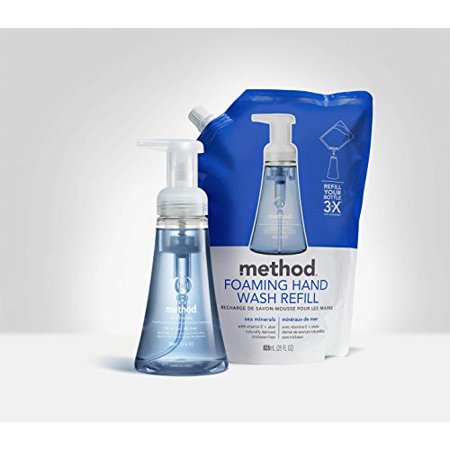 Method Foaming Hand Soap  Cucumber Water  12 Fl Oz (Pack of 6)