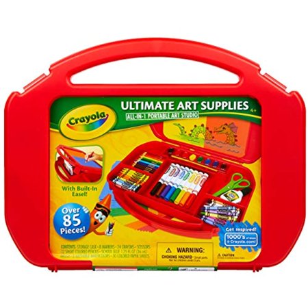 Crayola Ultimate Art Case with Easel (Color May Vary)  (04-5674)