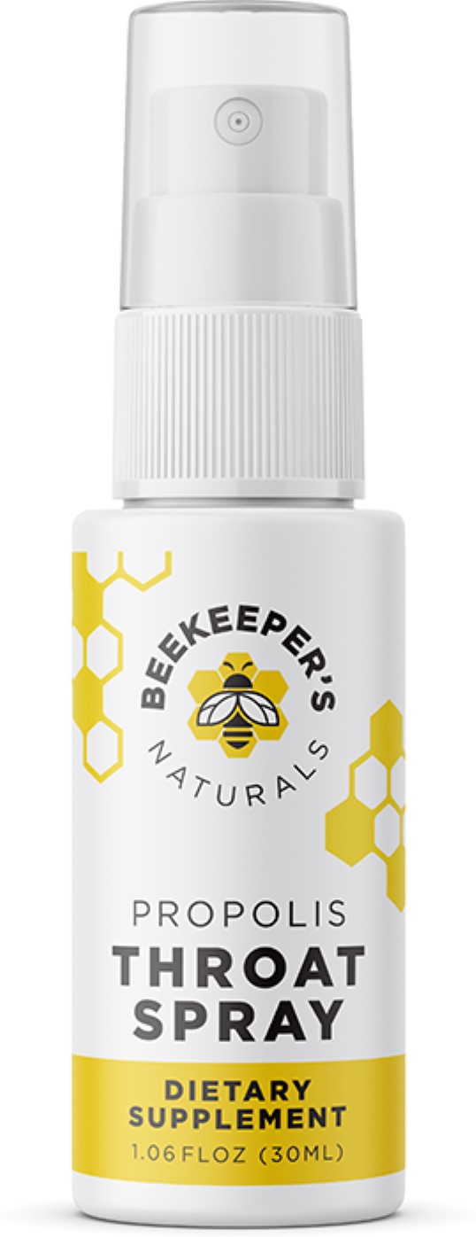 Beekeeper's Naturals Daily Propolis Immune Support Spray - 1 Fl Oz: Drug-Free, Contains Honey, No Artificial Sweeteners