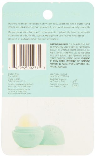 Eos Organic 100% Natural Shea Lip Balm Sweet Mint 7 thumbnail