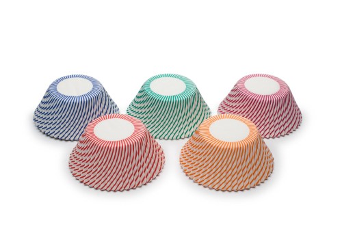 Fox Run Candy Cane Swirl Standard Bake Cups