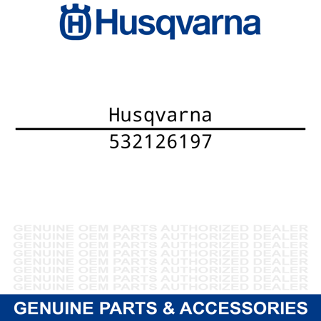 Husqvarna 532126197 Genuine OEM 1-1 2 X 15 32 Washer LGT 2554 2654 GTH 2550 2448 2548 YTH