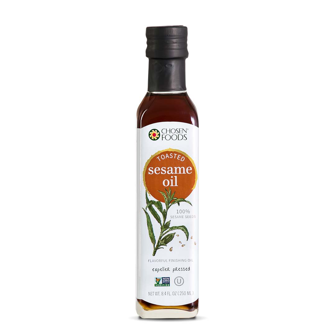 Chosen Foods Toasted Sesame Oil 8.4 Fl Oz.  Bottle
