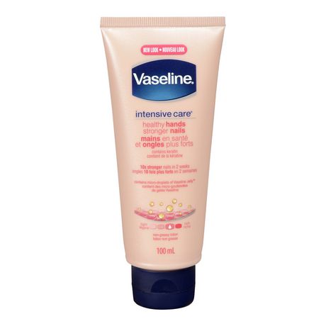 Vaseline Intensive Care Healthy Hands Stronger Nails Hand Lotion 100