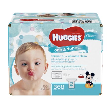 Huggies One & Done Refreshing Baby Wipes, Refill