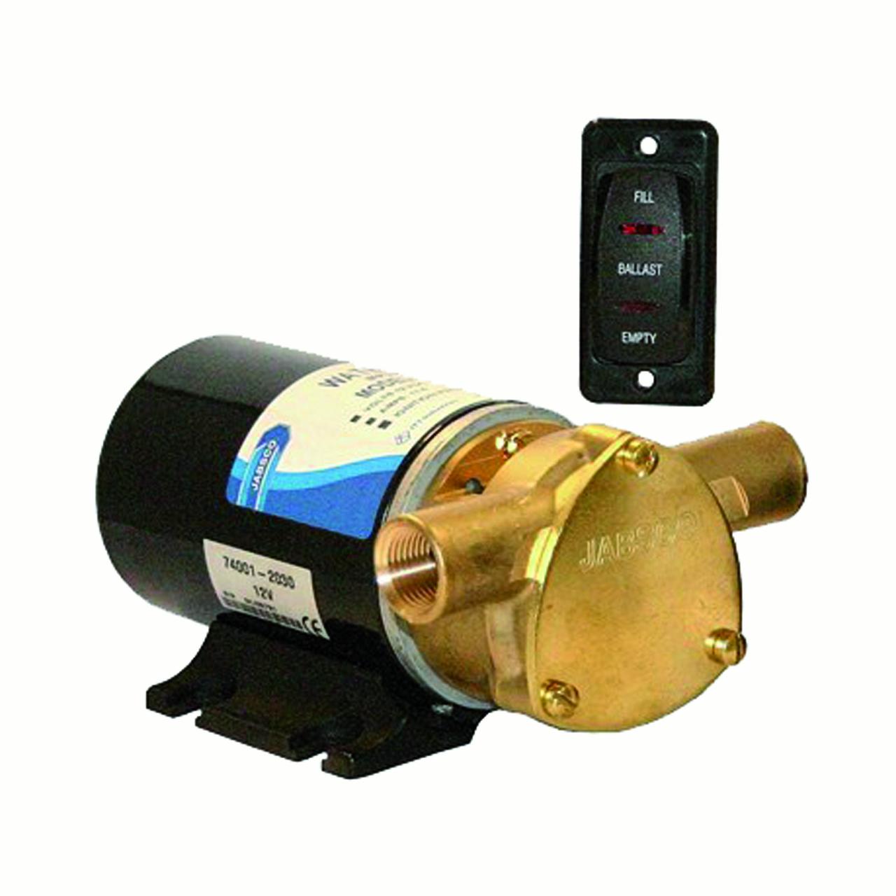 Jabsco Wakeboard Ballast Puppy W/Reversing Switch - 12V [18220-1127]