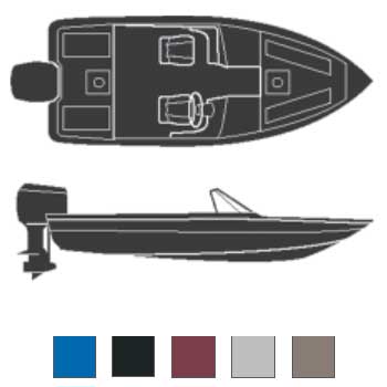 Attwood Boaters Best Polyester Cover, 21'6