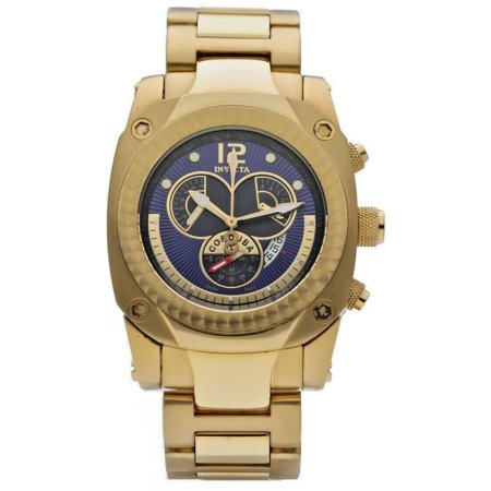 Invicta Corduba 4807 Retrograde Chronograph 47mm Gold Tone Quartz Mens Watch
