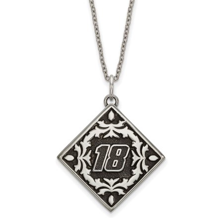 STAINLE925 Sterling Silver BALI TYPE 18 PEND FLORAL LEAF PATTERN; for Adults and Teens; for Women and Men