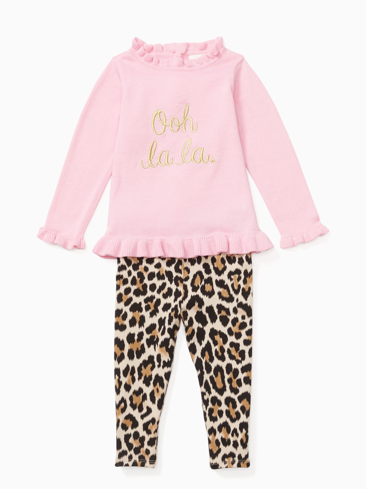 Ooh La La Sweater & Leggings Set (Baby Girls)