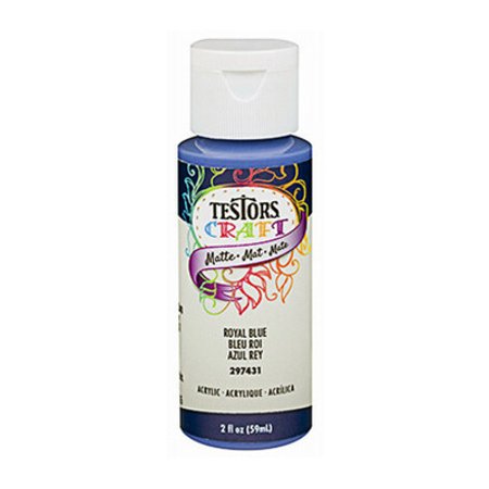(Pack of 2)  Testors 297431A Paint Craft Acrylic Royal Blue 2 Ounce WhatUKGB-4888