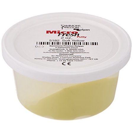 Sammons Preston - 48642 Micro-Fresh Putty, Antibacterial, Antifungal, and Antimicrobial Therapy Putty for Hands and Feet Exercises, Color Coded Non-To
