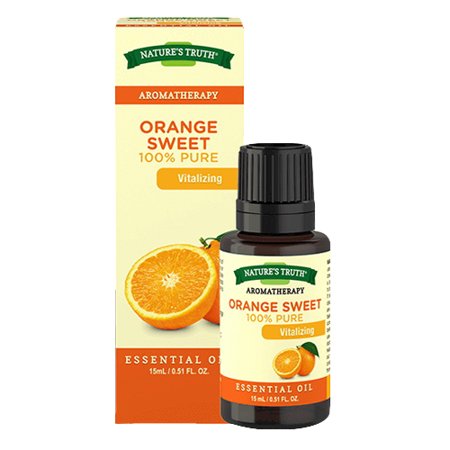 Natures Truth Aromatherapy 100% Pure Orange Sweet Essential Oil  0.51 Oz