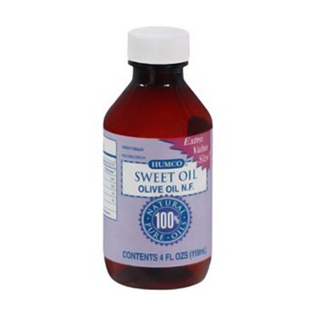 Humco 100% Natural Pure Sweet Oil Olive Oil N.F - 4 Oz  2 Pack