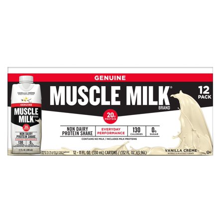 Product of Muscle Milk Vanilla Non Dairy Protein Shake  12 Pk. 11 Oz.