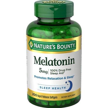 Nature's Bounty Melatonin 5 Mg, 200 Ct.