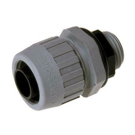 Raco 4722-8 Liquid-Tight Straight Connector, 1/2