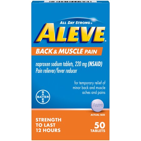 Aleve - Tablets - Back & Muscle - 50 Ct