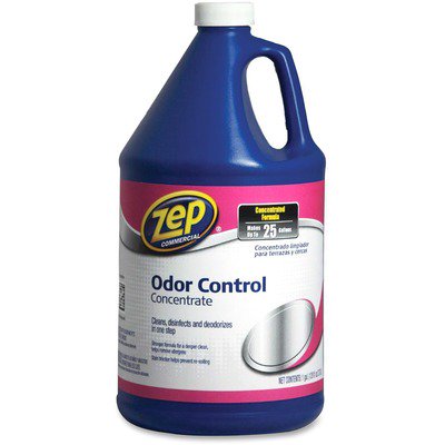Zep Commercial Odor Control Concentrate Concentrate Liquid - 1 Gal (128 Fl Oz) - Fresh Scent - 4 / Carton - Blue