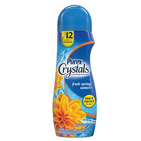 Purex Crystals in-Wash Fragrance and Scent Booster  Fresh Spring Waters  21 Ounce (Pack of 4)