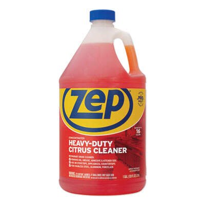 Zep Heavy Duty Citrus Cleaner Degreaser  128 Fl Oz