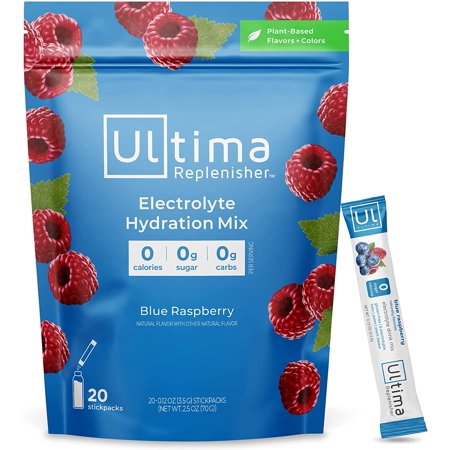 Ultima Replenisher Electrolyte Hydration Mix Blue Raspberry